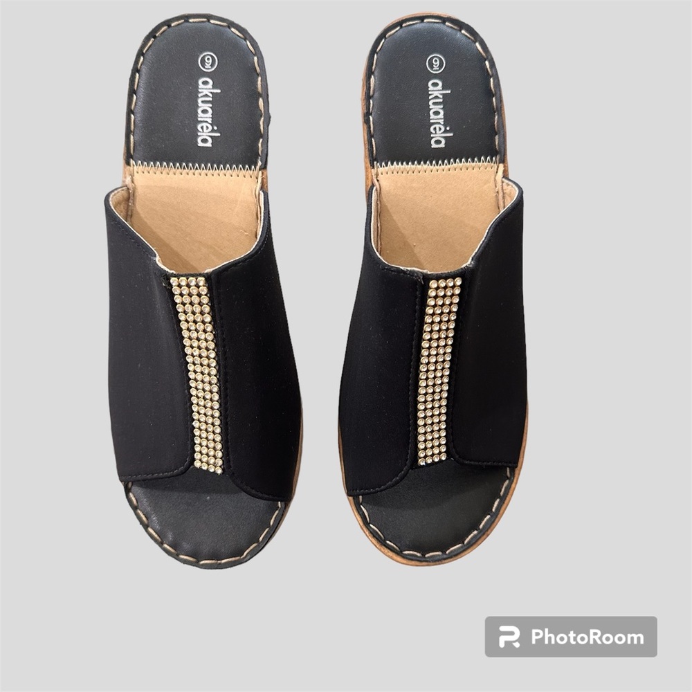 Akuarela platform sandals size 9 - Picture 3 of 7